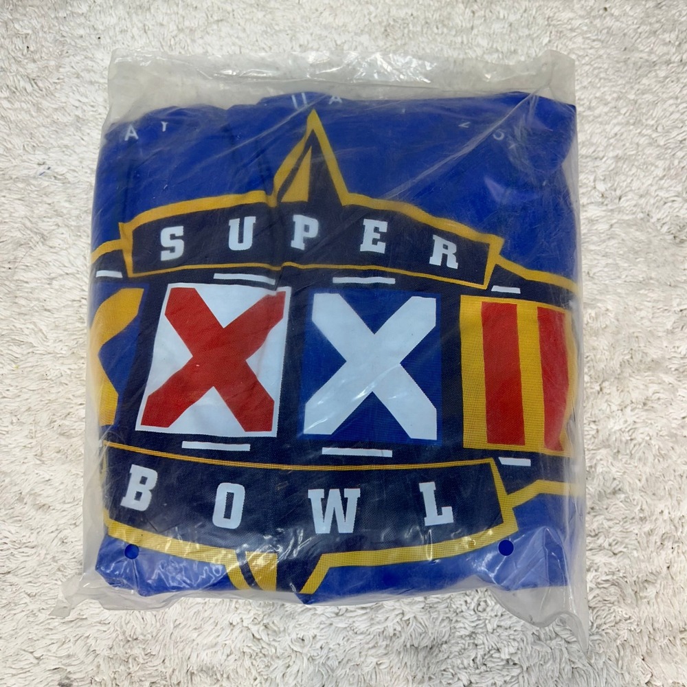 Vintage Miller Time Beer Inflatable Cheer Chair Super Bowl Advertising Deadstock